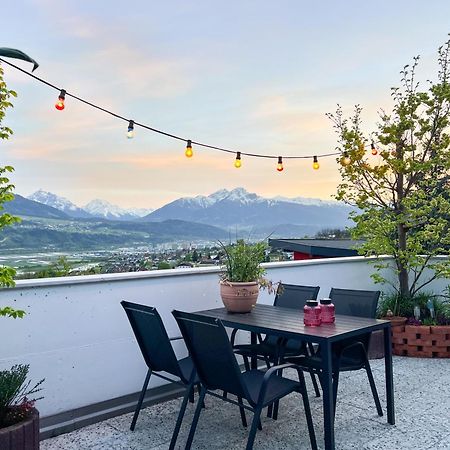 Apartmán Sunny Mountain Loft - Terrace & Garden Thaur Exteriér fotografie