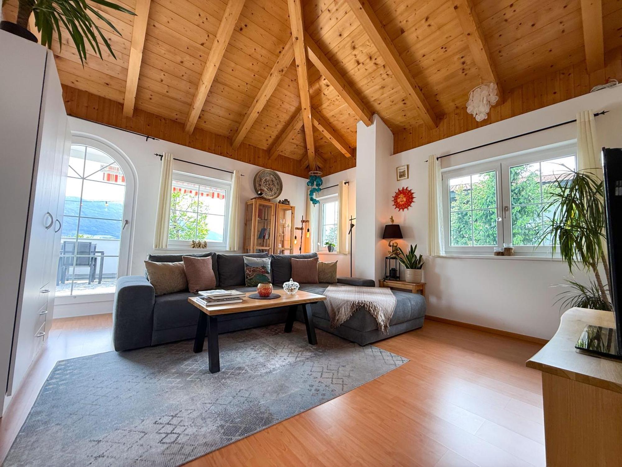 Apartmán Sunny Mountain Loft - Terrace & Garden Thaur Exteriér fotografie